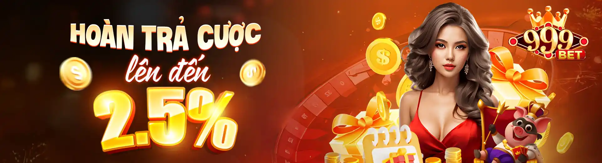 Ưu đãi hoàn tiền cược hấp dẫn từ nhà cái 999BET